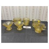 Vintage Yellow Glasses