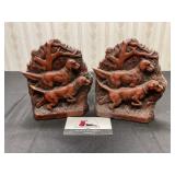 Hunting Dogs Bookends