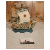 MCM sailboat lamp