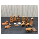 Ceramic Nativity Scene