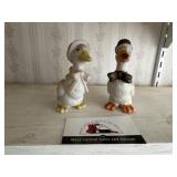 Me and Mrs. Ceramic silly goose decor