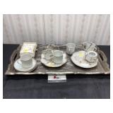 Tray with Tea Set