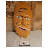 Abstract wooden mask