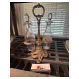 Oil and vinegar server