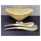 Art Deco Salad Bowl