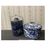Blue Stoneware