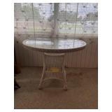 Patio Wicker Table