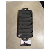 Aluminum corn bread pan