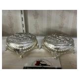 Metal trinkets boxes