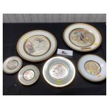 Chokin Art Plates