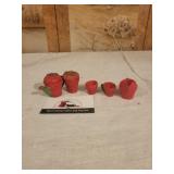 Miniature strawberry tea set