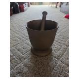 Metal Morter and Pestle