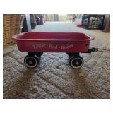Little Red Racer Toy Wagon