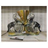 MCM dog vase made in Italy