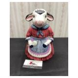 Ceramic Cow Cookie Jar