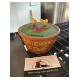 Chicken feed bank