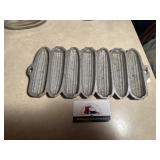 Aluminum corn bread pan