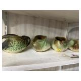 McCoy mugs and creamer