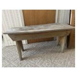 Rustic Wood Bench