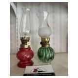 Small oil lamps