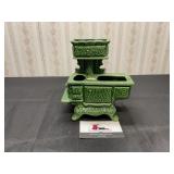 Vintage Ceramic Stove Planter
