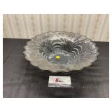 Vintage Glass Serving Bowl