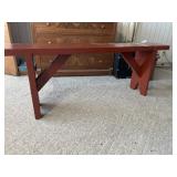 Wood Bench