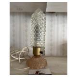 Art deco bullet lamp