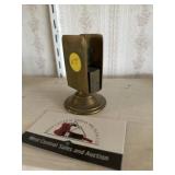 Brass matchbox holder