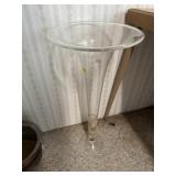 Large glass vase made in Italy