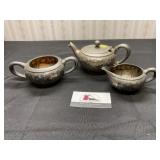 Qualdrouple Silver Plate Set