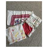 Vintage table cloths