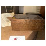 Vintage voters box with marbles