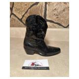 Cowboy boot wall pocket vase