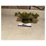 Wishbone green candy bowl