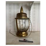 MCM swag lantern biscuit jar music box