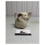 Shawnee elephant creamer
