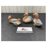 Ceramic Goose Figures