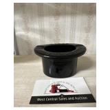 DOBBS onyx top hat ash tray