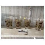 Vintage Dr. Pepper glasses