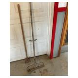 Rake and scraper
