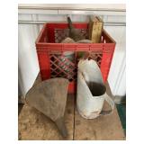Crate of Galvanized Misc