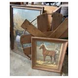 Wood Crate and Misc Decor