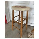 Wood stool