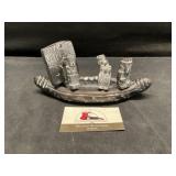 Carved Boat Figure
