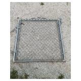 Chain link gate