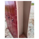 Metal lockers