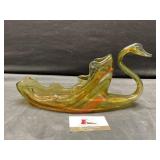 Blown Glass Swan
