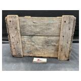 Rustic wood crate