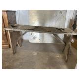 Rustic bench